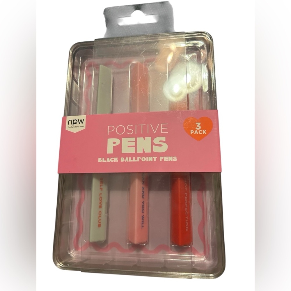 NPW Positive Pens 3 Pack
